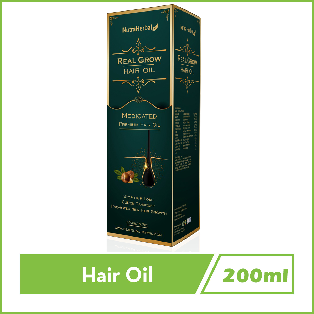 real grow hair oil